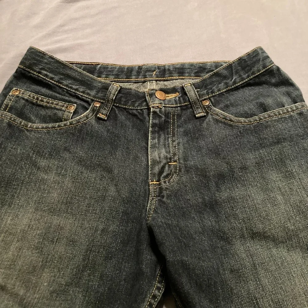 EUC Lee Premium Select Boys Medium Wash Denim Jeans Blue Size 18R (#1)
